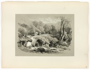 デヴォン州サウス ブレント、「ピクチャク セレクションズ」より 作： James Duffield Harding