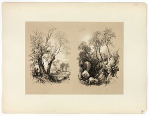 ピクチャレスク セレクションズより、サウス ブレント 作： James Duffield Harding