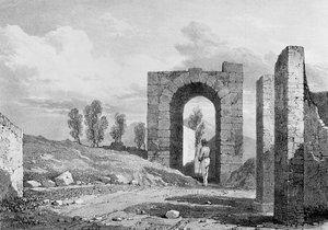 ノラ門、1828 作： James Duffield Harding