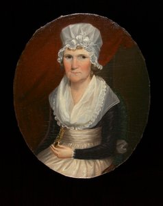 ロバート・カーミット夫人の肖像、カリフォルニア州。 1790年。 作： James Earl