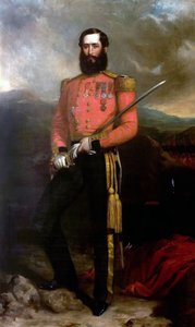 ジェラードリトルハレスグッドレイク大佐、コールドストリームガード、1857年 作： James Edgell Collins