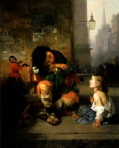 ロンドンのサヴォヤルド少年 作： James Edward Freeman
