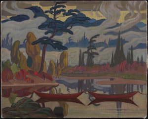 ミストファンタジー、ノースランド、1922 作： James Edward Hervey Macdonald