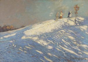 朝の影、1912 作： James Edward Hervey Macdonald