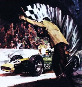 ジム・クラークがアメリカのビッグレースを制す