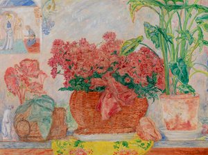 ツツジ、1920〜30年頃（キャンバスに油彩） 作： James Ensor