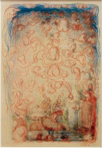 バレエシーン 作： James Sidney Ensor