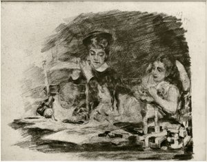 小さな絵描きたち 作： James Sidney Ensor