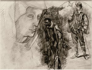 ドン・キホーテ 作： James Ensor