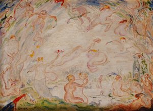 ニンフのジェスチャー; ニンフのジェスチャー 作： James Ensor