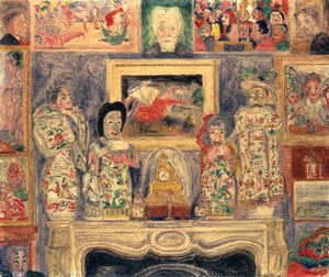 Interior com três retratos 作： James Ensor