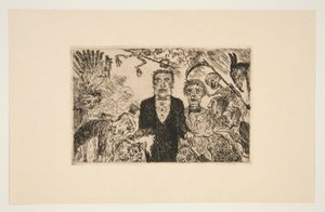 L 作： James Ensor