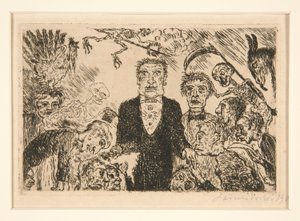 L 作： James Ensor
