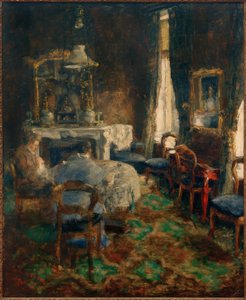 ブルジョワ・サロン 作： James Sidney Ensor