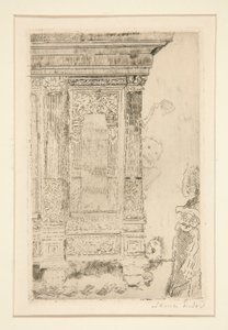 ル・ムーブル・ハント？ (お化け家具) 作： James Ensor