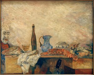 マスクが甲殻類を検査 作： James Sidney Ensor