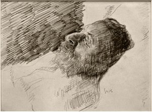 亡くなった父 作： James Sidney Ensor