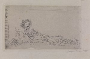 1960年の私の肖像 作： James Ensor