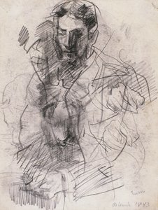 アーティスト、ウィリー・フィンチの肖像 作： James Ensor