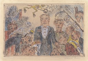 誇り 作： James Ensor