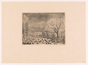 スケーター レ・パティヌール 作： James Ensor