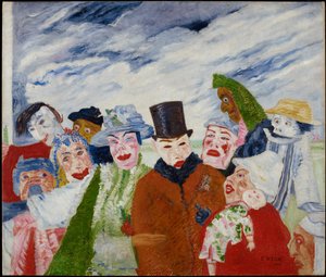 陰謀 作： James Ensor