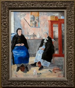 憂鬱な魚の妻たち 作： James Ensor
