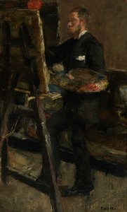 画家 アルフレッド・ウィリアム・フィンチ 作： James Ensor