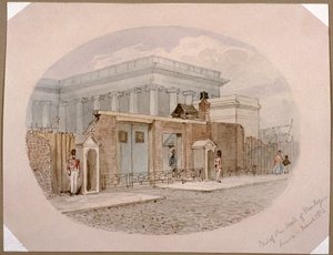 モンタギュー家の壁、大英博物館、ロンドン、1852
