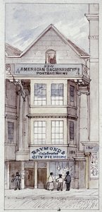 レイモンドのシティ・パイ・ハウス、フリート・ストリート、ロンドン、c1820 作： James Findlay