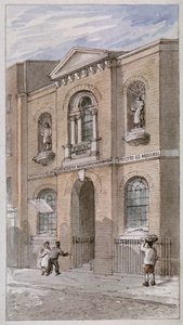 セント ブライド スクールズ、ブライド レーン、シティ オブ ロンドン、1840 年 作： James Findlay