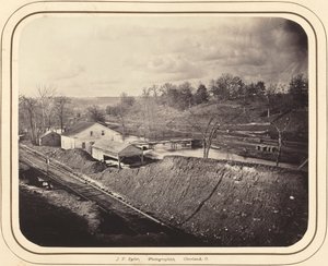 アトランティック & グレート ウェスタン鉄道、1862 年。