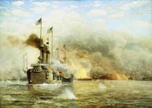 戦争での戦艦 作： James Gale Tyler