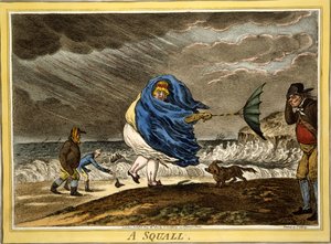 スコール、パブ。 Hハンフリー、ロンドン、1810年（手描きの彫刻） 作： James Gillray