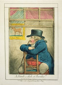 Boodlesの立ち見料理、ハンナハンフリー発行、1800年 作： James Gillray