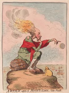 マウントエッジの魔女。見よ; Fuzelli、パブ。 1791年（手描きの彫刻）