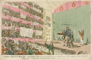1809年の国立劇場コヴェントガーデンでの初演である行政官代行
