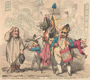  作： James Gillray