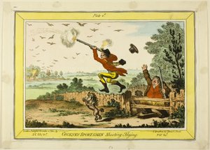 コックニー・スポーツマン 作： James Gillray