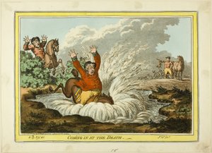 死の間際に登場 作： James Gillray