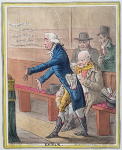 絶望、1802年にハンナハンフリーによって発行された（手描きのエッチング）（191204を参照）