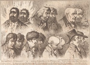  作： James Gillray