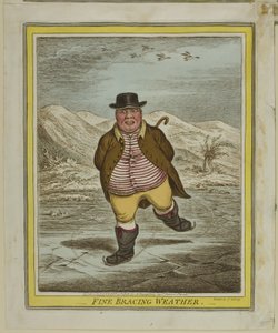 ファイン ブレーシング ウェザー 作： James Gillray
