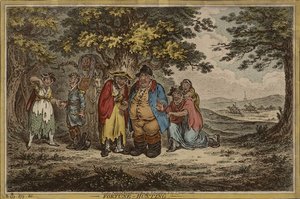 フォーチュンハンティング、11月20日公開 作： James Gillray