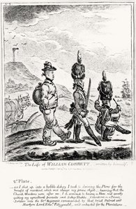 パブ自身が書いた、The William of William Cobbettのプレート2。 H・ハンフリー作、1809