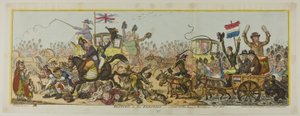 選挙への投稿 作： James Gillray