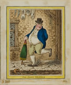 悲しいずさんな天気 作： James Gillray