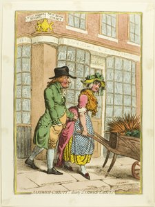 サンドウィッチ・キャロット！-可憐なサンドウィッチ・キャロット 作： James Gillray