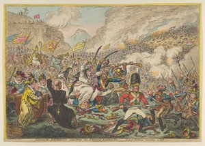 1808 年 8 月 15 日。 作： James Gillray