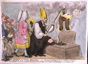 1792年にハンナ・ハンフリーが出版した「The Bishop of a Tun
